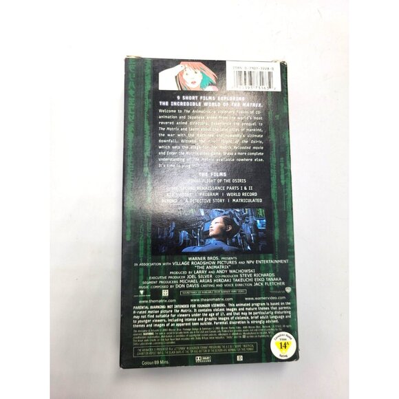 The Animatrix (VHS, 2003, Widescreen) - Picture 3 of 6